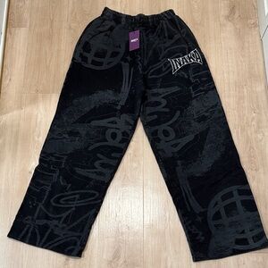 INAKA Charcoal Textured Sweatpants